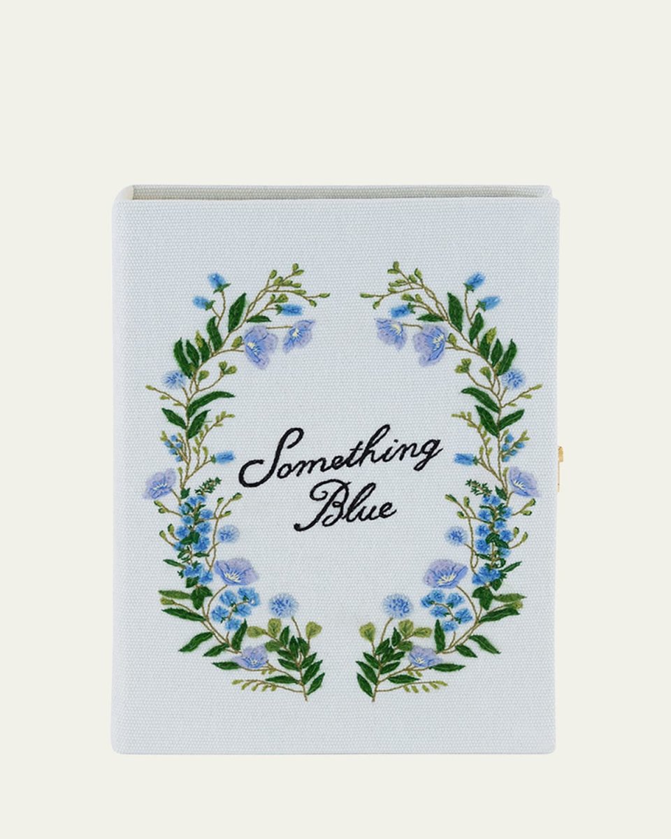 Something Blue Book Clutch Bag